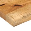 Stolní deska 40x30x2,5 cm živá hrana hrubé mangovníkové dřevo 370330