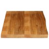 Stolní deska živá hrana 100 x 60 x 2,5 cm masivní mangovník 370550