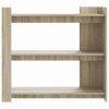 Konzolový stolek dub sonoma 100 x 35 x 90 cm kompozitní dřevo 848474