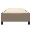 Rám postele s boxspringem taupe 80x200 cm textil 3120818