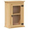 Koupelnová nástěnná skříňka Corona 45x27x64,5 cm masiv borovice 4013401