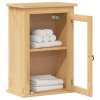 Koupelnová nástěnná skříňka Corona 45x27x64,5 cm masiv borovice 4013401
