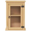 Koupelnová nástěnná skříňka Corona 45x27x64,5 cm masiv borovice 4013401