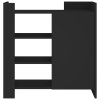 Příborník černý 73,5 x 35 x 75 cm kompozitní dřevo 848403