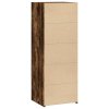 Skříň highboard kouřový dub 45 x 41 x 124 cm kompozitní dřevo 846394
