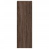 Skříň highboard hnědý dub 45 x 41 x 124 cm kompozitní dřevo 846396