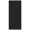 Příborník černý 30 x 41 x 93 cm kompozitní dřevo 846342