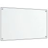 Kuchyňské panely 2 ks průhledné 70 x 60 cm tvrzené sklo 3315791
