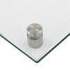 Kuchyňské panely 2 ks průhledné 70 x 60 cm tvrzené sklo 3315791