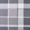 Podušky na palety 2 ks šedé kárované textil 360848