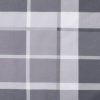 Poduška na palety šedá károvaná 70 x 70 x 12 cm textil 360483