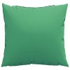 Polštáře na pohovku 4 ks zelené 60 x 60 cm textil 360408