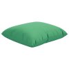 Polštáře na pohovku 4 ks zelené 60 x 60 cm textil 360408