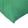 Polštáře na pohovku 4 ks zelené 60 x 60 cm textil 360408