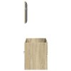 Koupelnová skříňka se zrcadlem dub sonoma 80 x 38,5 x 45 cm 849646