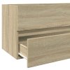 Koupelnová skříňka se zrcadlem dub sonoma 80 x 38,5 x 45 cm 849646