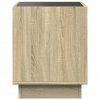 Noční stolek s Infinity LED dub sonoma 40 x 40 x 50 cm 3284079