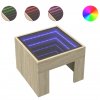 Noční stolek s Infinity LED dub sonoma 40 x 40 x 30 cm 3284072