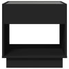 Noční stolek s Infinity LED černý 50 x 50 x 50 cm 3284085