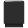 Noční stolek s Infinity LED černý 50 x 50 x 50 cm 3284085