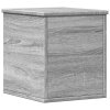 Úložný box šedý sonoma 30 x 35 x 35 cm kompozitní dřevo 840672