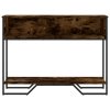 Konzolový stolek kouřový dub 100x35x74,5 cm kompozitní dřevo 848531