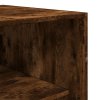 Šatní skříň kouřový dub 80 x 50 x 200 cm kompozitní dřevo 3307796