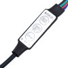 Konferenční stolek s Infinity LED hnědý dub 70 x 50 x 38 cm 847706