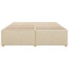 Rám postele bez matrace krémový 180 x 200 cm textil 3284755