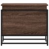 Úložný box s víkem hnědý dub 60x40x51,5 cm kompozitní dřevo 848798