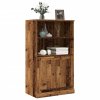 Skříň highboard old wood 60 x 35,5 x 103,5 kompozitní dřevo 857147