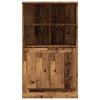 Skříň highboard old wood 60 x 35,5 x 103,5 kompozitní dřevo 857147
