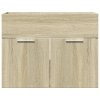 Skříňka pod umyvadlo dub sonoma 60 x 38,5 x 46 cm dřevotříska 856207