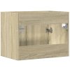 Skříňka pod umyvadlo dub sonoma 60 x 38,5 x 46 cm dřevotříska 856207