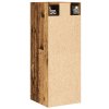 Koupelnová závěsná skříňka old wood 30 x 30 x 80 cm kompozit 856218