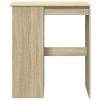Barový stůl s regály dub sonoma 90 x 47,5 x 103,5 cm kompozit 854339