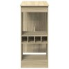 Barový stůl s regály dub sonoma 90 x 47,5 x 103,5 cm kompozit 854339