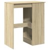 Barový stůl s regály dub sonoma 90 x 47,5 x 103,5 cm kompozit 854339