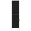 Highboard černý 79,5 x 35,5 x 137,5 cm kompozitní dřevo 3295307