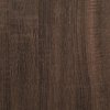 Nástěnná skříňka 60 x 20 x 30 cm hnědý dub kompozitní dřevo 854829
