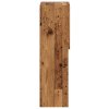 TV skříňka s LED osvětlením old wood 30,5 x 30 x 102 cm 857676