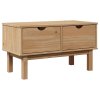 Lavice do předsíně OTTA 80 x 40 x 45 cm masivní borovice 4013462