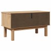 Lavice do předsíně OTTA 80 x 40 x 45 cm masivní borovice 4013462