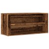 Botník old wood 100 x 35 x 45 cm kompozitní dřevo 857089