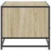 Konferenční stolek dub sonoma 100 x 50 x 45 cm kompozit a kov 848785