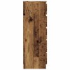 Zásuvková komoda old wood 60 x 36 x 103 cm kompozitní dřevo 855996