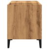 Skříňka na LP desky dub artisan 84,5x38x48 cm kompozitní dřevo 857166
