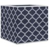 Skládací úložné boxy 10 ks modré 32x32x32 cm netkaná textilie 4018980