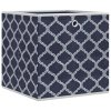 Skládací úložné boxy 10 ks modré 32x32x32 cm netkaná textilie 4018980