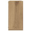 Nástěnné police kostky 6 ks dub artisan 30x15x30 cm kompozit 856581